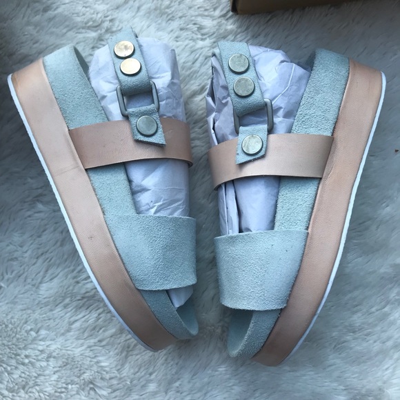 Free People Little Rock Flatform Leather Sandals - Picture 5 of 7